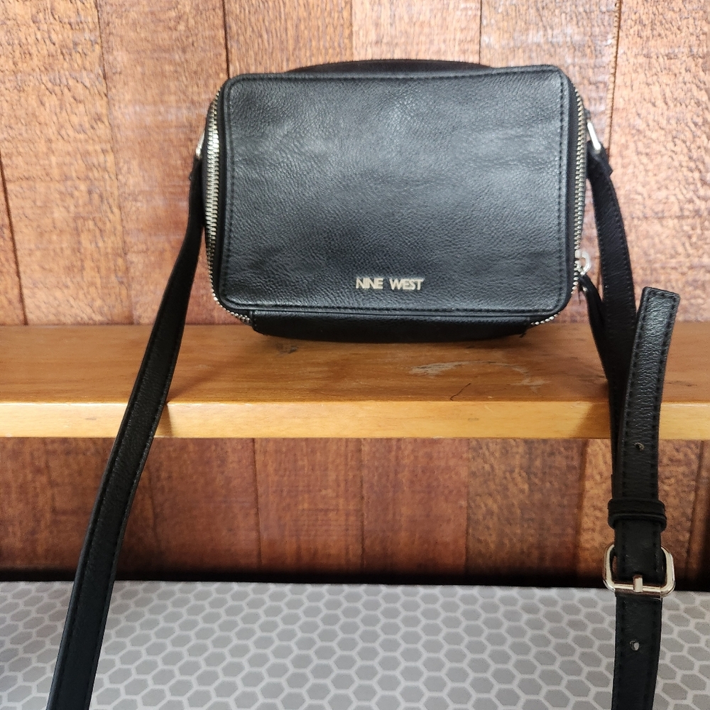 $10 Nine West black crossbody purse